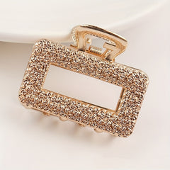 Alloy Hair Claw Female Metal Texture Bangs Clip Shark Claw Hair Accessories
