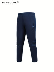 Men's Striped Sports Suit with Jacket & Stretch Pants