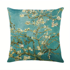 Birds & Branch Print Pillow Case 100% Polyester Home Decor
