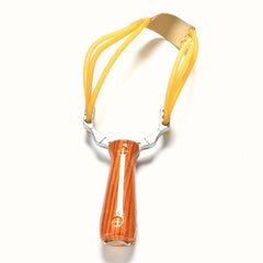 Wood Grain Slingshot Toy for Outdoor Sports Practice and Fun Play