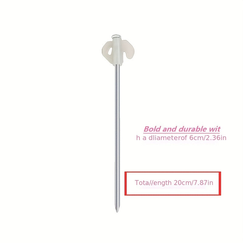 Fluorescent Tent Stakes Durable Ground Nails for Camping