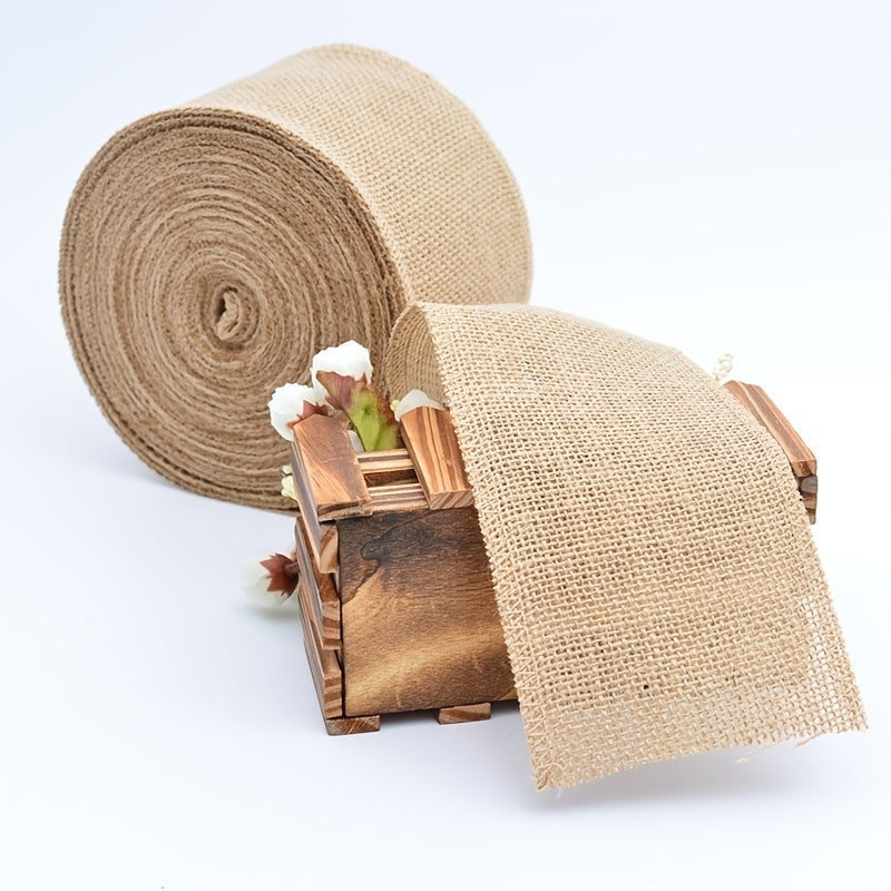 Jute Decorative Webbing Hemp Ribbon 8cmX10m 3 2'' 32 8ft