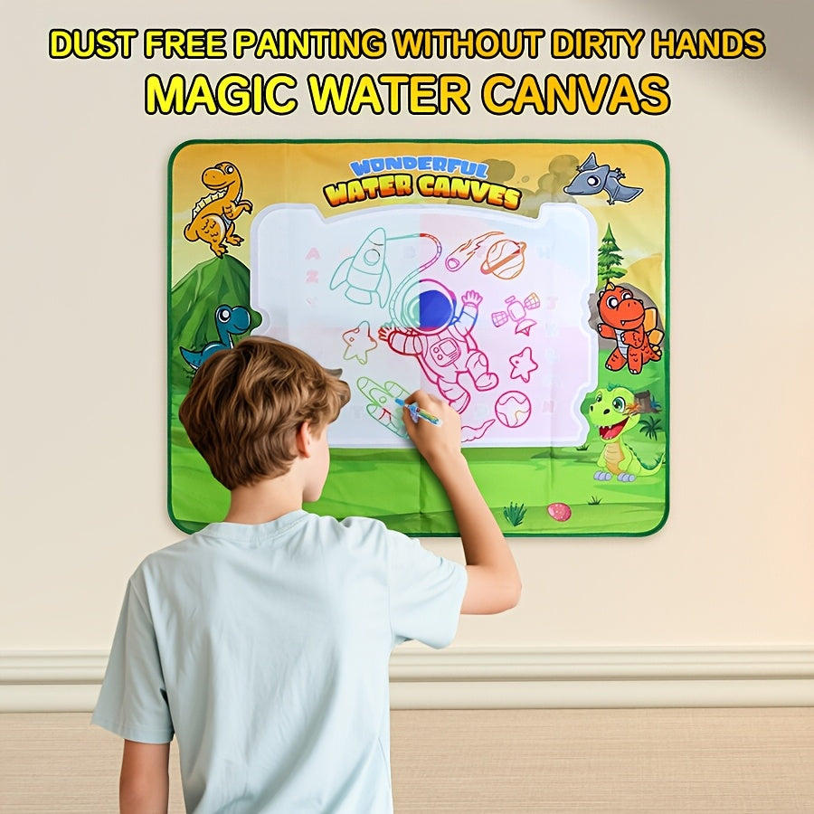 Reusable Magic Doodle Mat for Kids Washable Water Drawing Canvas Educational Toy