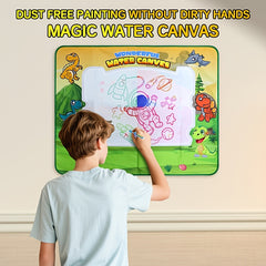 Reusable Magic Doodle Mat for Kids Washable Water Drawing Canvas Educational Toy