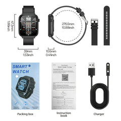 Youth Demon Smartwatch HD Touch Screen Comfort Fit Silicone Strap