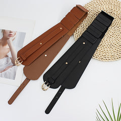 Women's Ultra Wide Elastic Waist Belt Adjustable Girdle