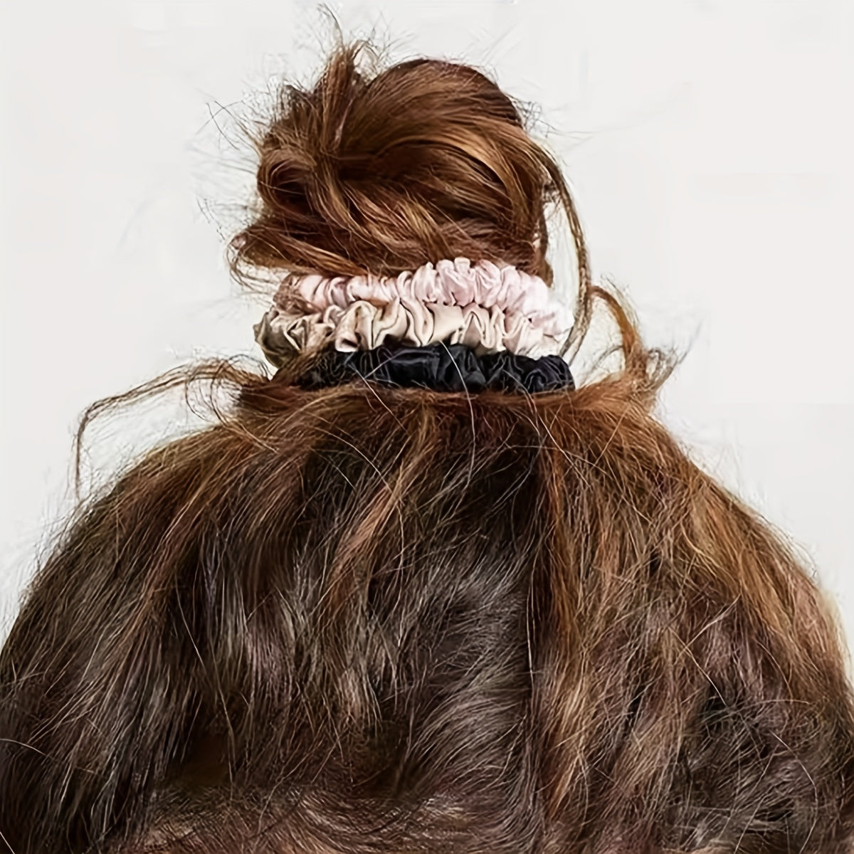 40PCS Satin Silky Hair Tie Elastic Scrunchie Ponytail Hair Rope
