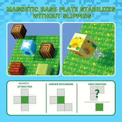 150pcs Magnetic Building Blocks Plant Guard Set