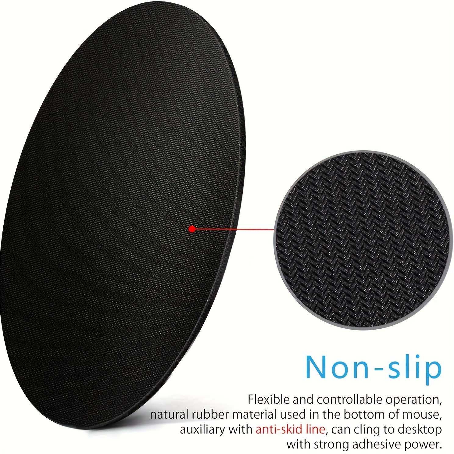 Dragon Mouse Pad Round Non Slip Rubber Mousepad Laptop Office Computer Decor