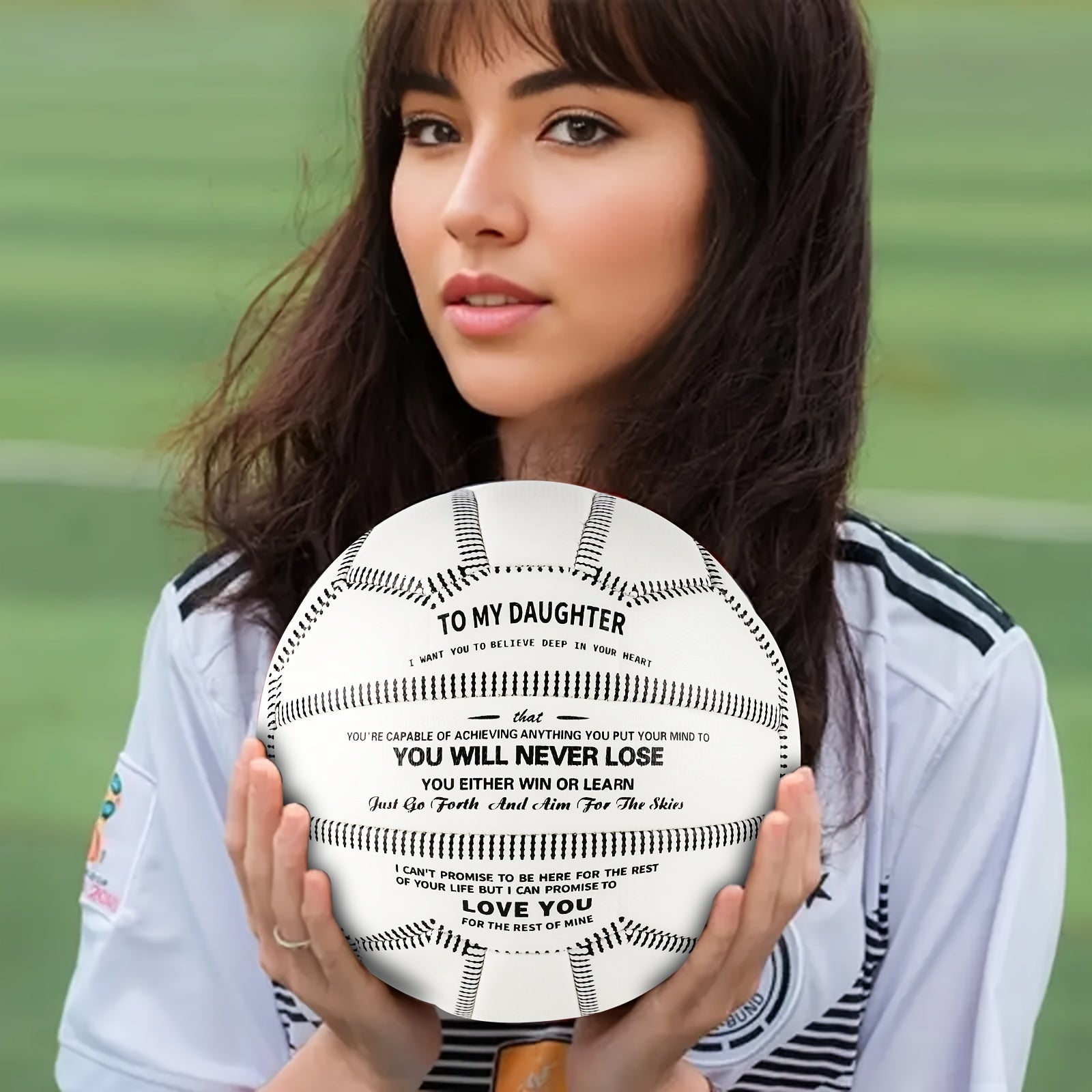 Size 5 Indoor/Outdoor Soccer Ball for Your Daughter