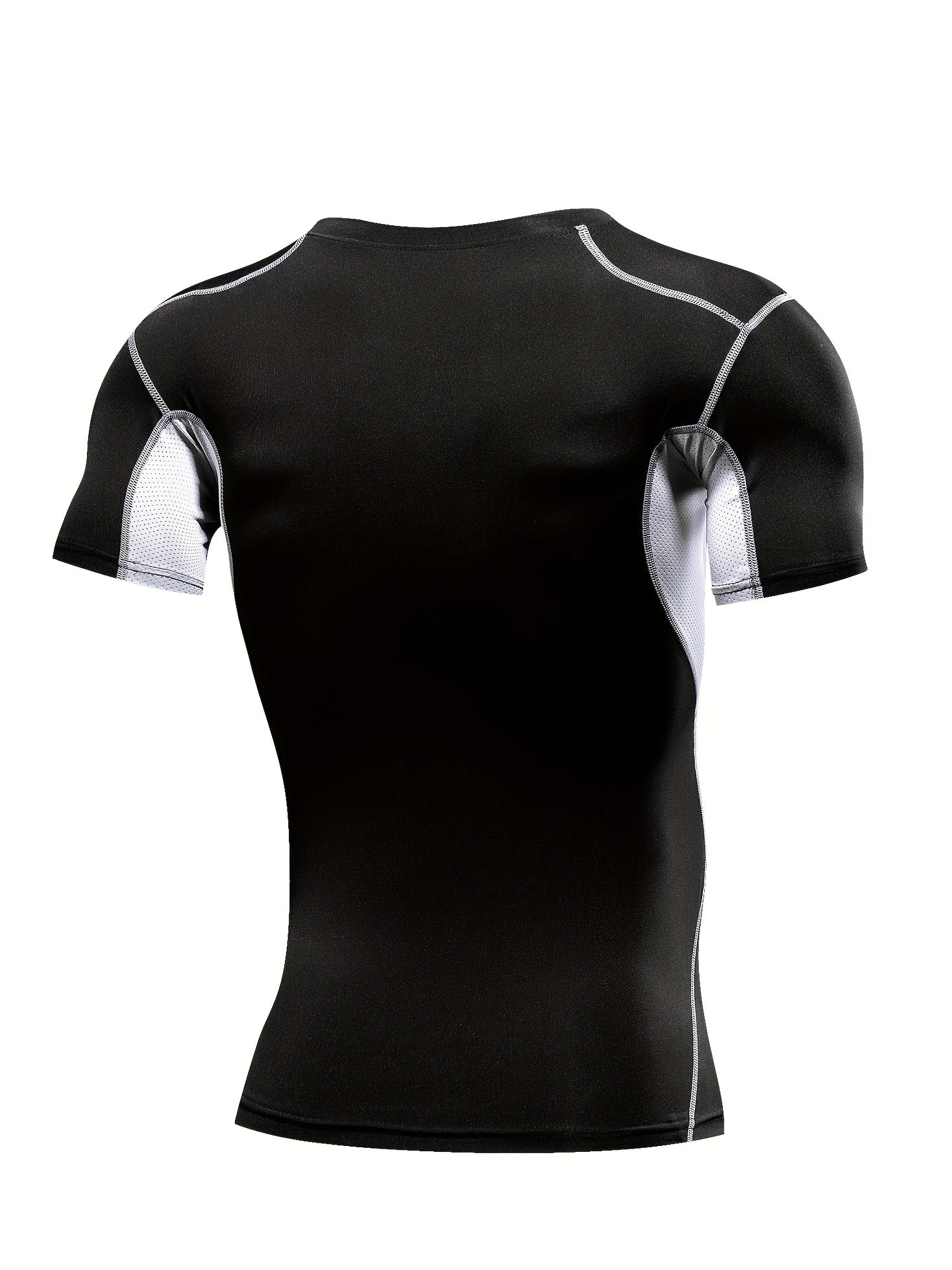 Men's High Elastic Quick-dry Mesh Sports T Shirt