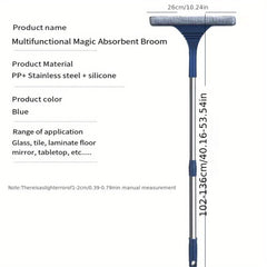 Glass Wipe Tool for High Rise Windows & Outside Windows
