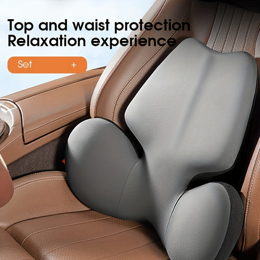 Memory Cotton Car Lumbar Support - Relieve Back Pain Instantly