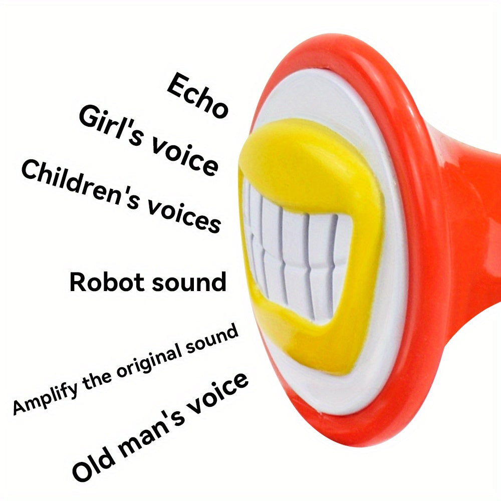 Mini Kids Voice Changer Toy 6 Sound Effects Megaphone Trick Joke T