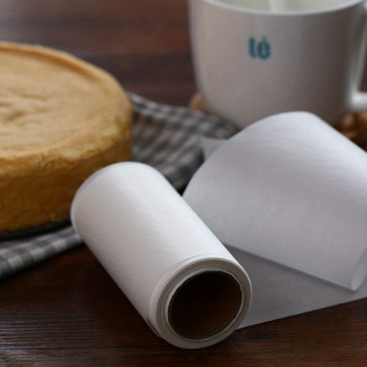 50M Roll Cake Pan Side Liners 10 X 164ft Stickless Baking Parchment Paper Roll