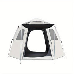 6 Person Camping Tent Rain Shelter with Carrying Bag Lightweight Waterproof