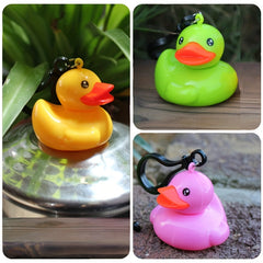 Solid ABS Duckling Key Chain Cartoon Key Chain Pendant Key Gift Series