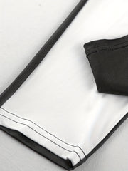  Colorblock High Waisted Leggings