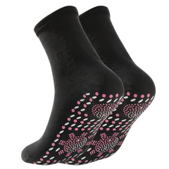Women's Outdoor Biker Foot Massage Socks - Self Heating Sports Socks