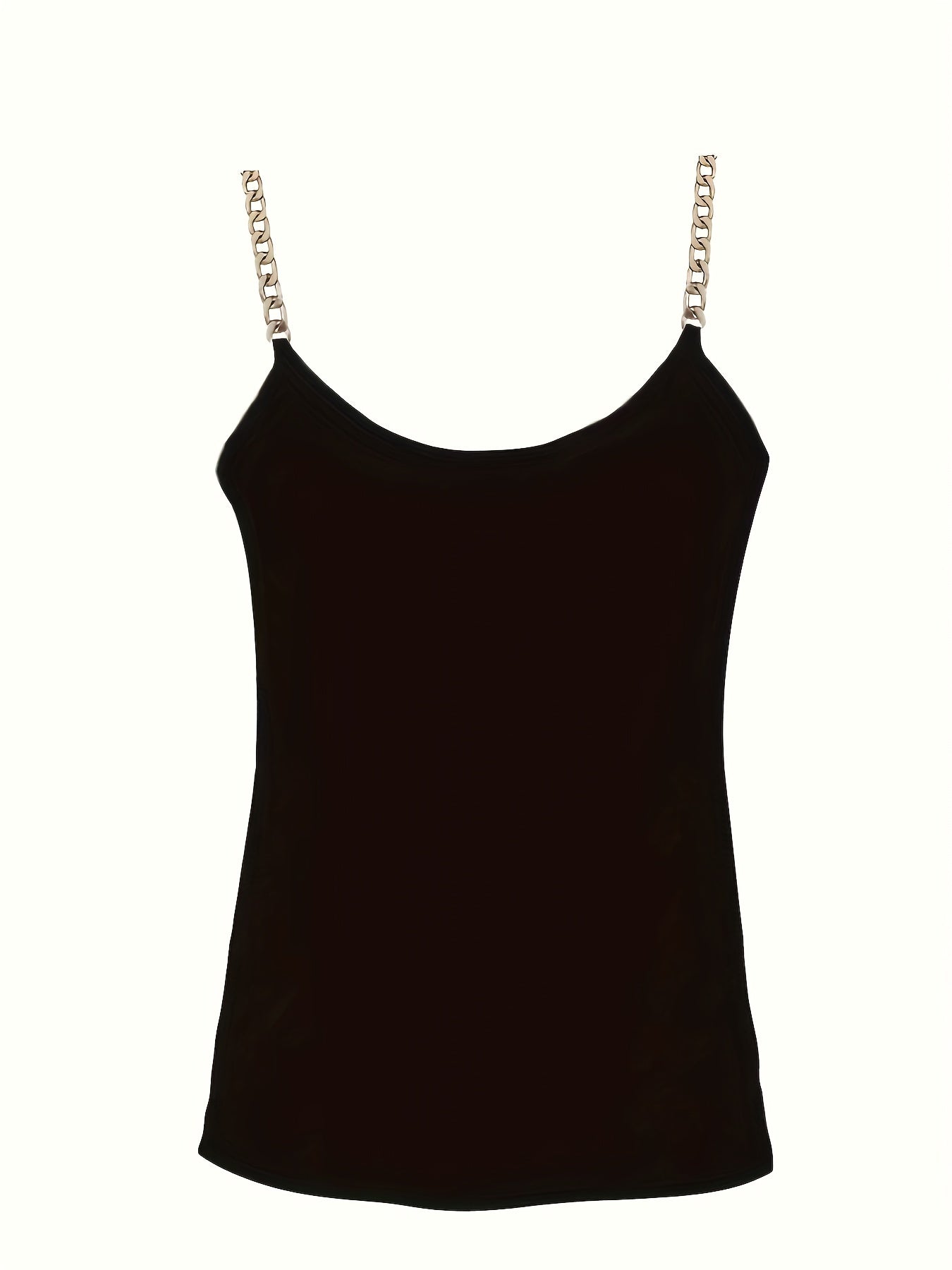 Chain Spaghetti Strap Top Sleeveless Cami For Summer Women