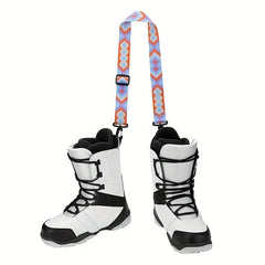 Snow Boots Carrying Strap Skiing Boots Carrying Rope Portable Shoulder Strap 1pc
