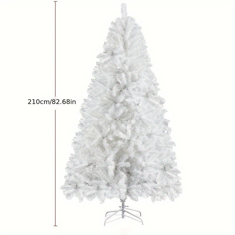Artificial Christmas Tree With Metal Stand For Home Office And Christmas Party