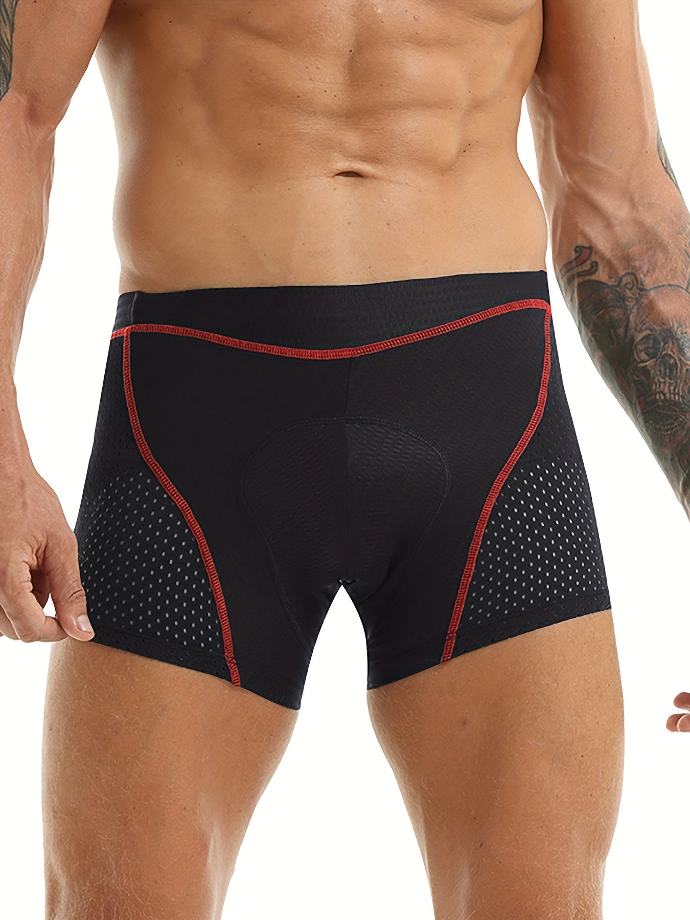 Men's Padded Cycling Shorts for Outdoor Sports