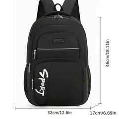 Casual Backpack with Laptop Sleeve for Students Travelers & Professionals