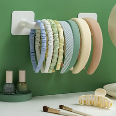 2pcs Adhesive Scrunchie Holder Stick Waterproof Organizer