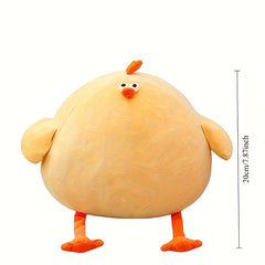 Little Yellow Chicken Plush Toy Soft Stuffed Animal Doll Perfect Gift for Kids
