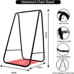 Hammock Chair With Stand Durable Max Bearing 204 12 KG