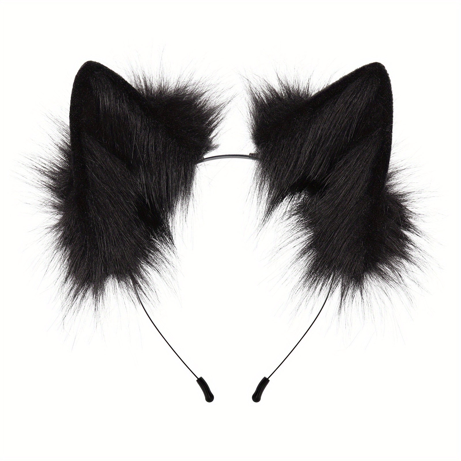 Whimsical Fox Ear Handle Plush Cosplay Prop