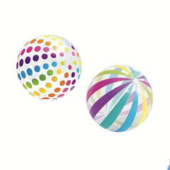 2pcs Inflatable Big Panel Colorful Beach Ball