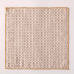 6pcs Microfiber Waffle Plaid Washcloths Absorbent Soft Bathroom Kitchen Cleaning