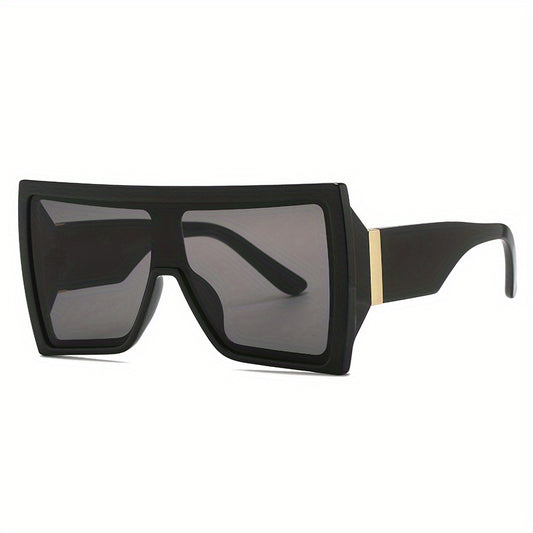 Oversized Gradient Sunglasses UV400 for Summer Beach Party