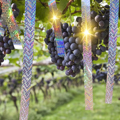 Reflective Bird Repellent Ribbon for Farmland - Double Sided Design