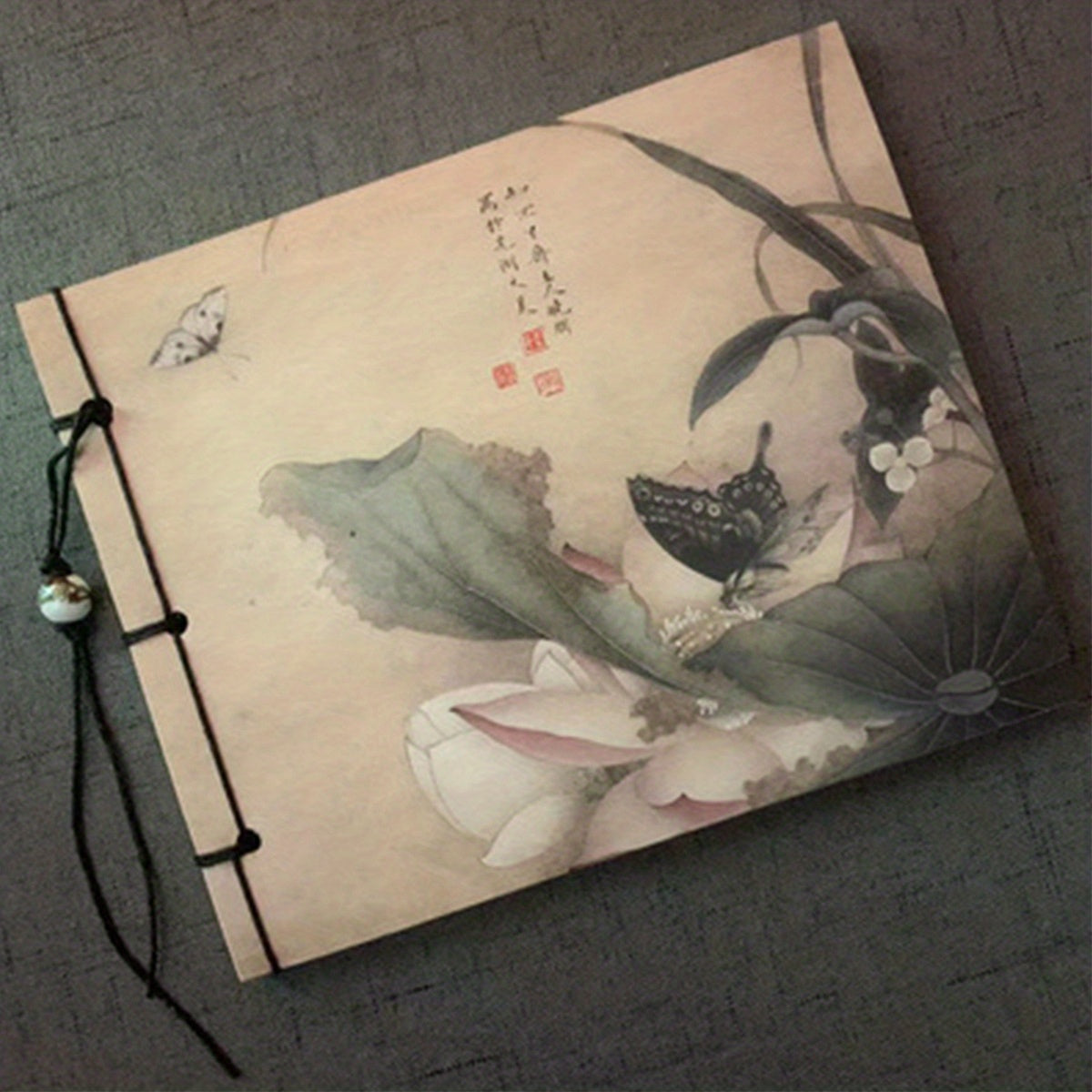 Vintage Line bound Notebook Sketch Notebook Student Stationery