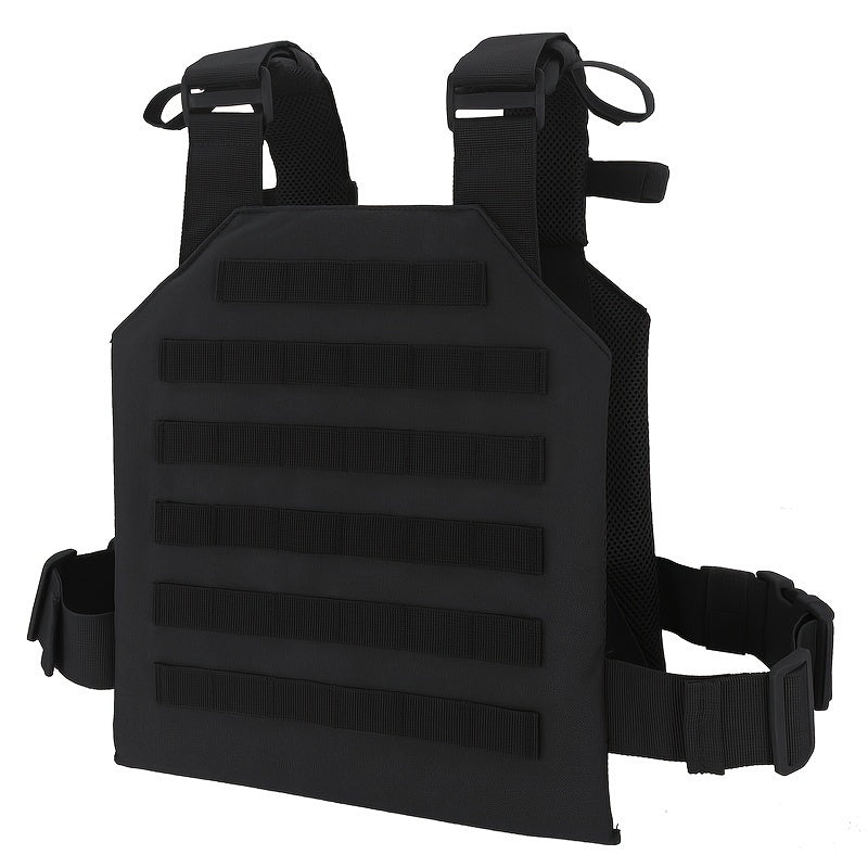Adjustable Airsoft Vest Lightweight Training Vest With American Flag Patch