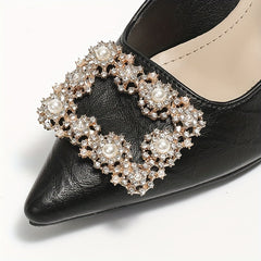 Women's Pointed Toe Court Pumps Stiletto Heels Stylish High Heels