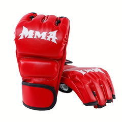 Thicken Boxing Gloves Half Finger for Muay Thai Punching