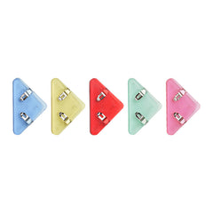5pcs Transparent File Corner Clip