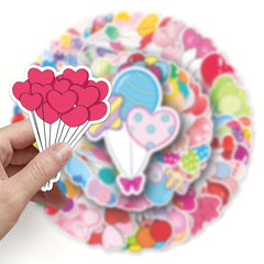 50pcs Graffiti Stickers for Laptop Water Bottle Phone Car Scrapbook Bike Decals