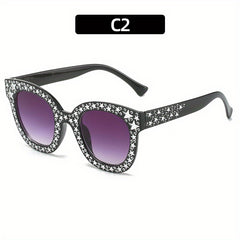 Y2K Star Sunglasses For Women Men UV400 Sun Shades Party Glasses