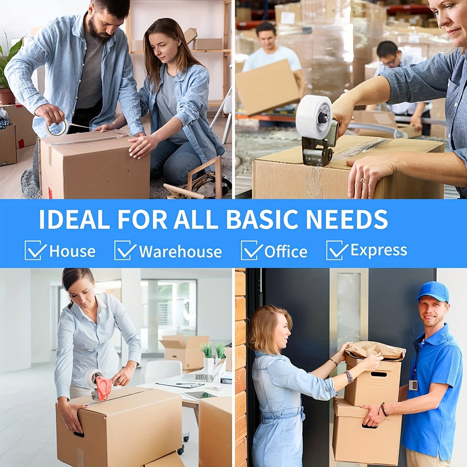 Packing Tape 4 X 40Yards 2 0 Mil Clear No Odor Tape