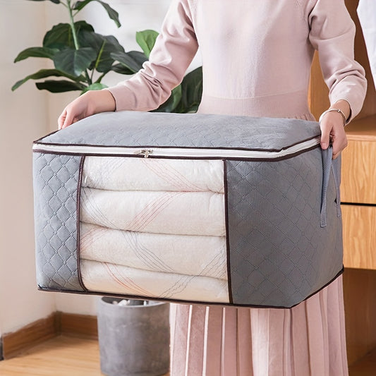 Double Layer Waterproof Quilt Storage Bag Clothing Organization