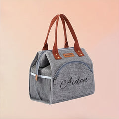 Personalized Insulated Lunch Bag Leakproof Custom Text
