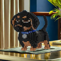 Sausage Dog Building Block Set 5169pcs Holiday Gift Room Decoration