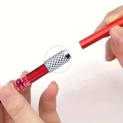 6pcs Beadable Pencil Extender DIY Colorful Pencil Lengthener Back to School Gift