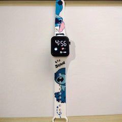 LED Stitch Watch - Luminous Display, Sleek and Stylish Wristwatch