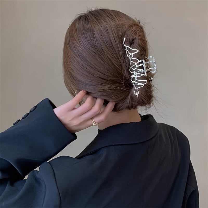 Solid Hair Claw Clip For Women Girls Hair Accessories